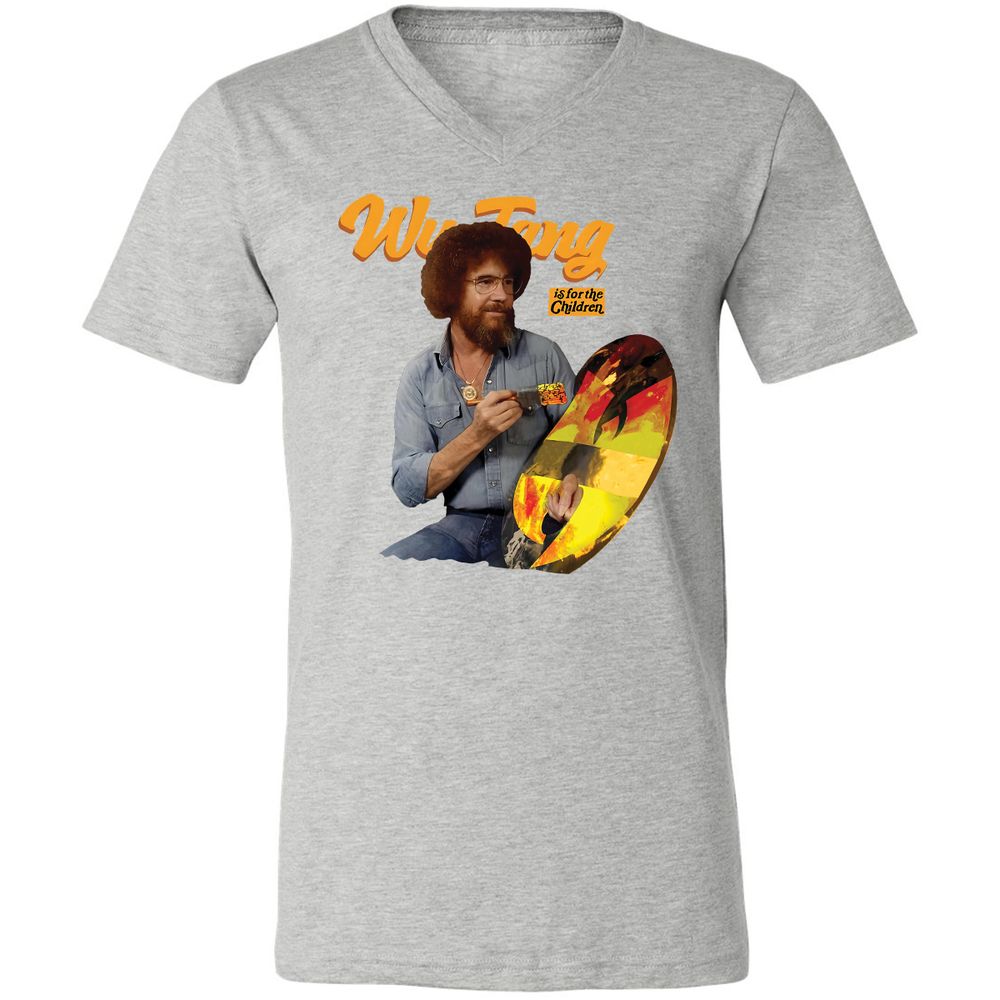 Unisex V-Neck T-Shirt - 14APS857 - Athletic Heather - 7