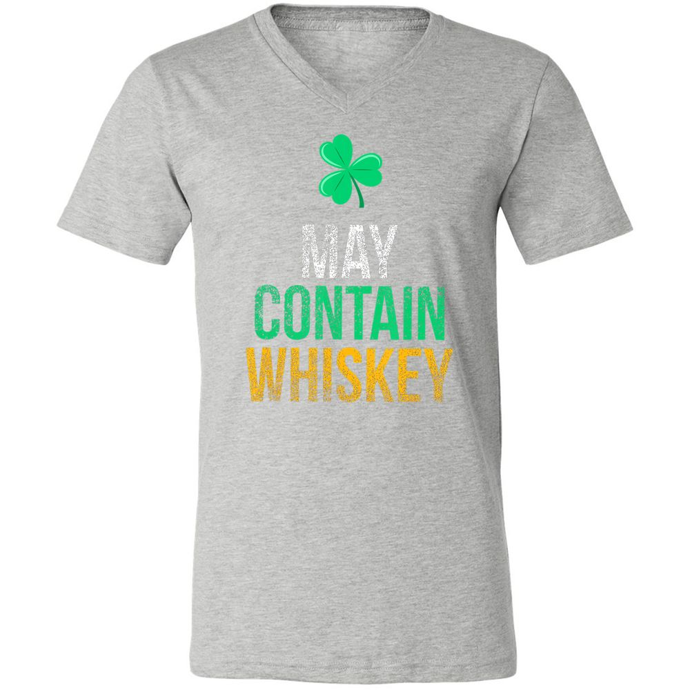 Unisex V-Neck T-Shirt - 44SP497V - Athletic Heather - 7