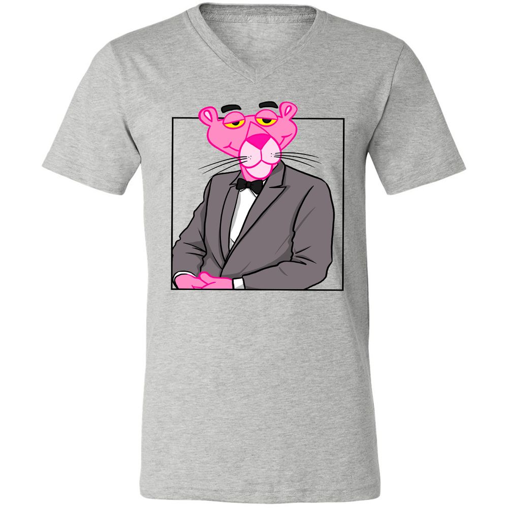 Unisex V-Neck T-Shirt - X4J3432J - Athletic Heather - 7