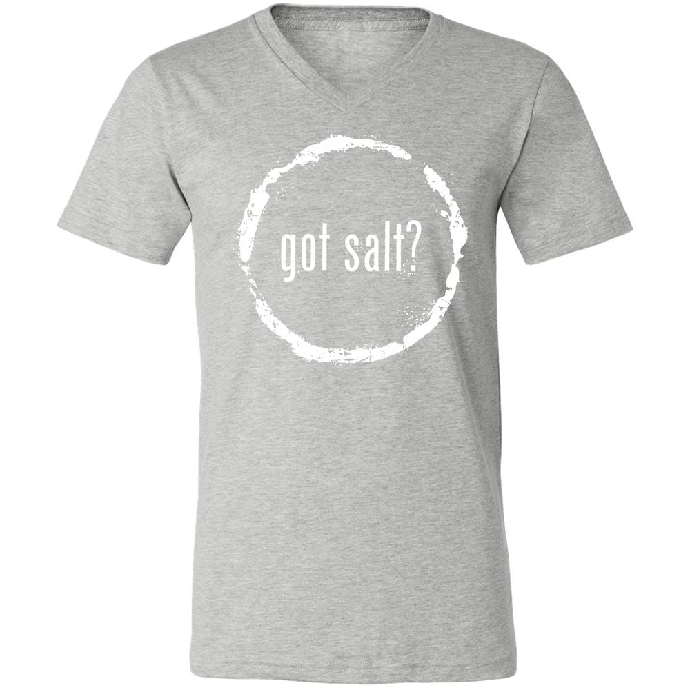 Unisex V-Neck T-Shirt - CAQLBXHW - Athletic Heather - 7