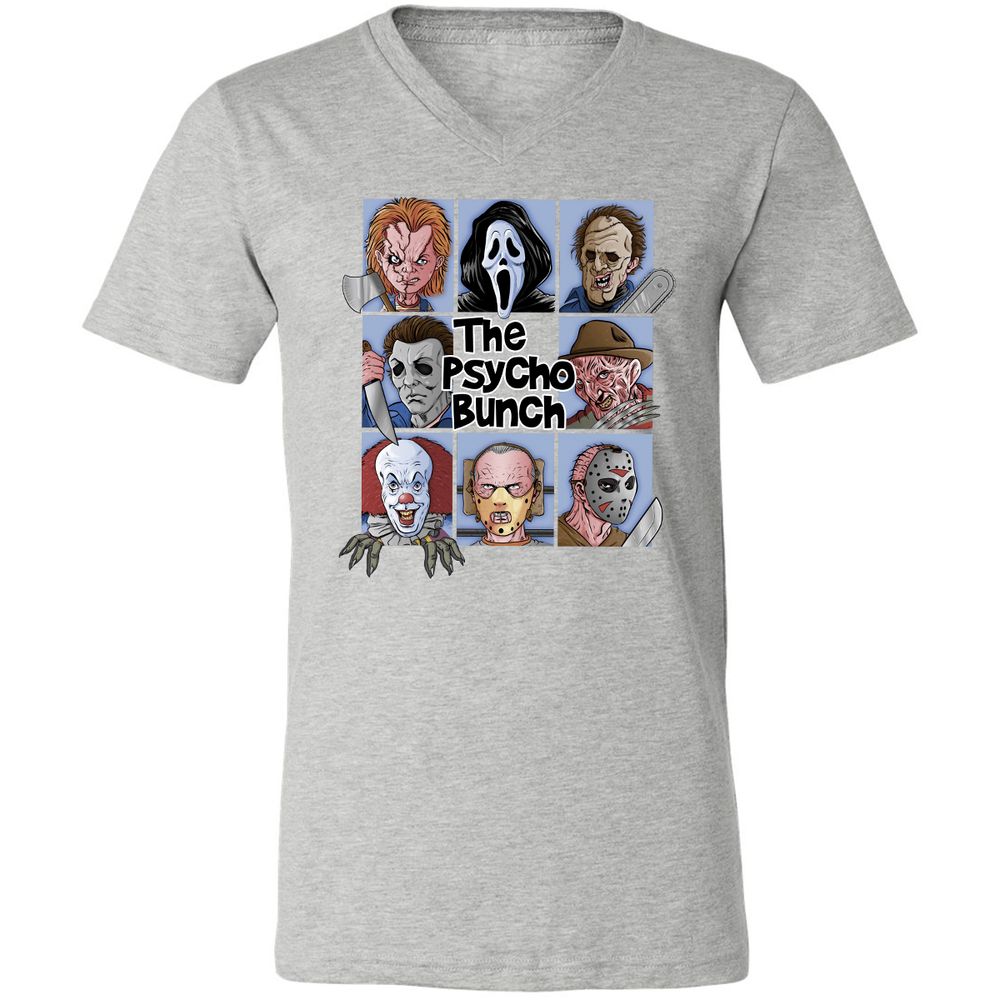 Unisex V-Neck T-Shirt - J45317TE - Athletic Heather - 7