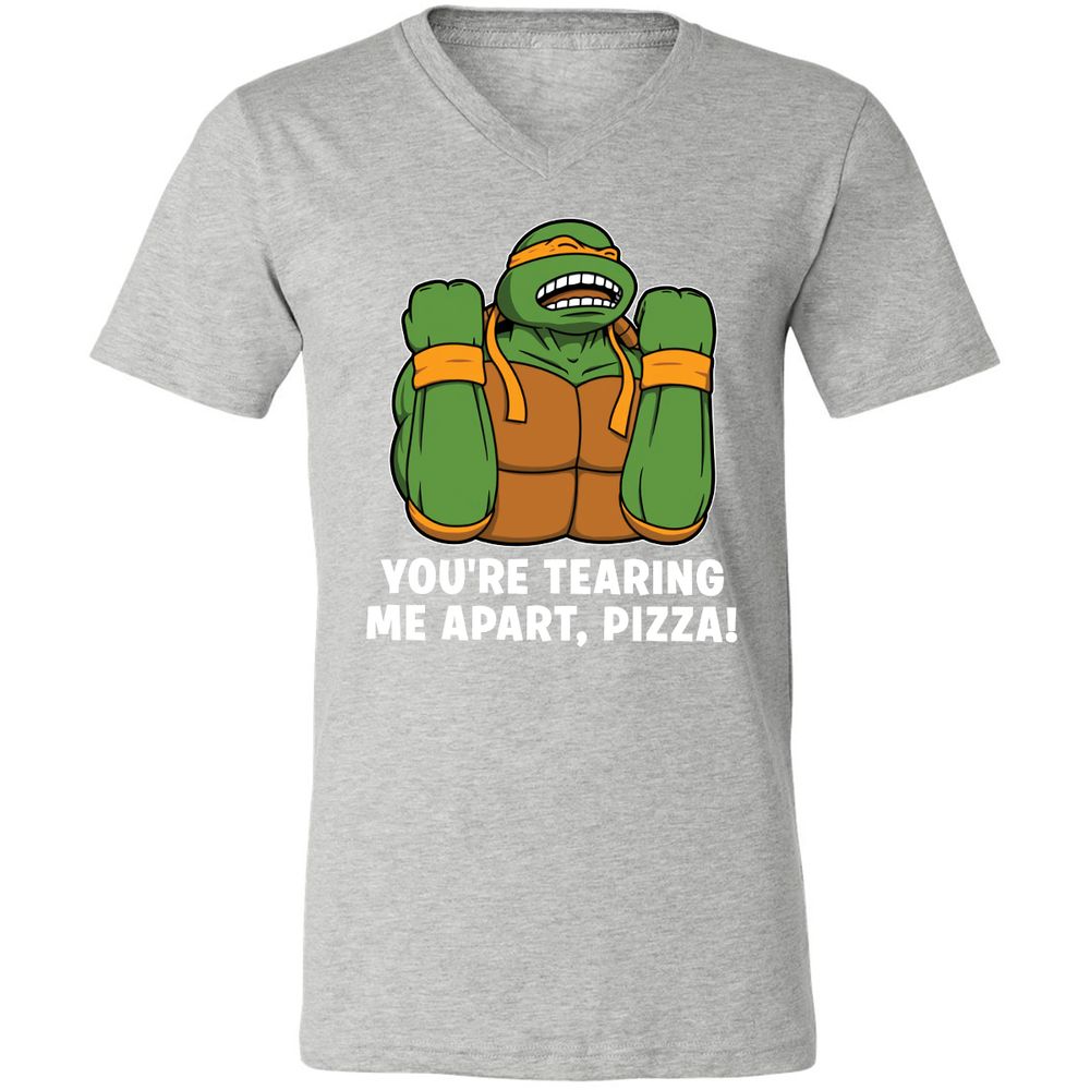 Unisex V-Neck T-Shirt - ABP2TZF6 - Athletic Heather - 7