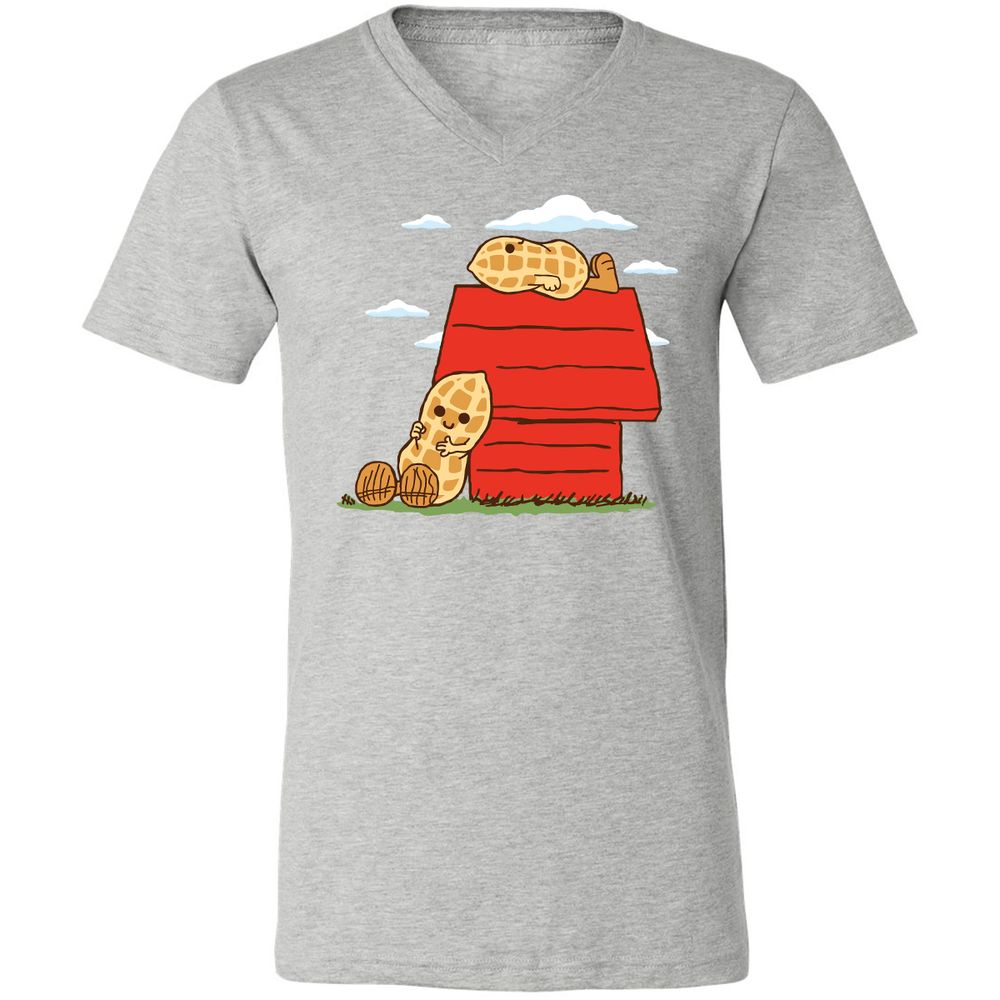 Unisex V-Neck T-Shirt - F8UHPUED - Athletic Heather - 7