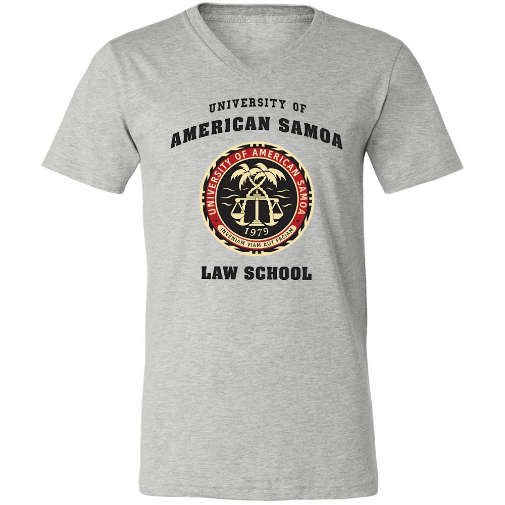 Unisex V-Neck T-Shirt - D454GW7G - Athletic Heather - 7