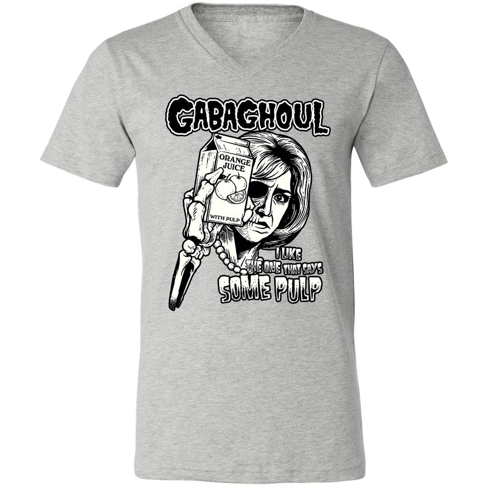 Unisex V-Neck T-Shirt - YJXC7BXC - Athletic Heather - 7