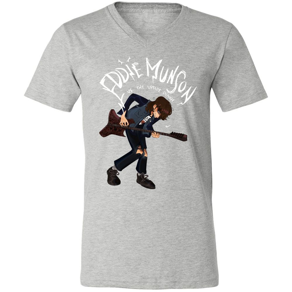 Unisex V-Neck T-Shirt - MAWNN1PX - Athletic Heather - 7
