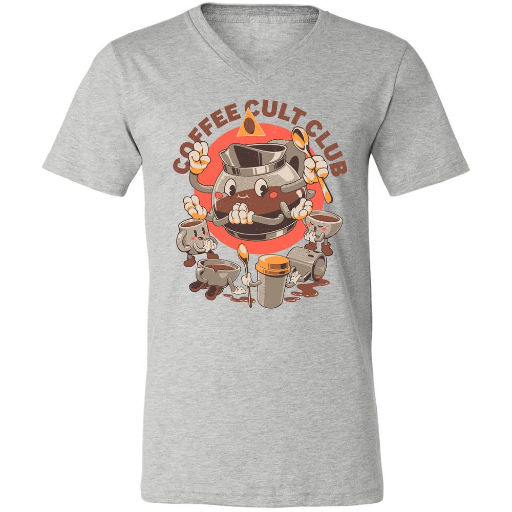 Unisex V-Neck T-Shirt - SFE62U3T - Athletic Heather - 7