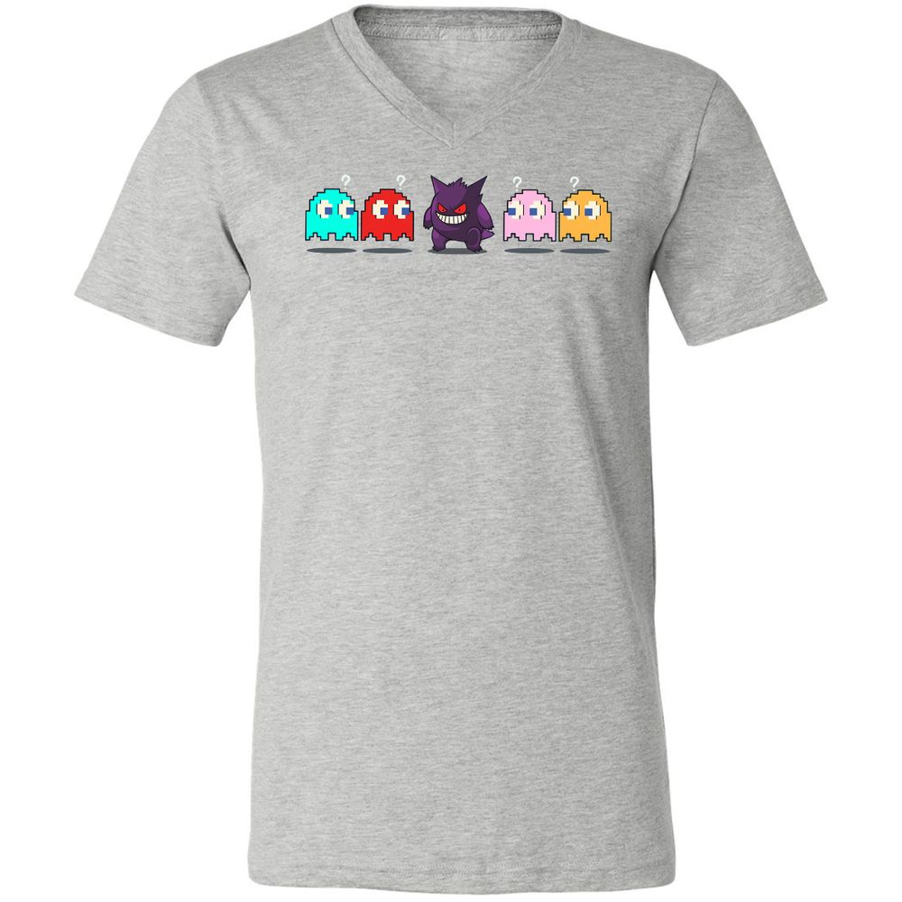 Unisex V-Neck T-Shirt - A9SUB3YK - Athletic Heather - 7