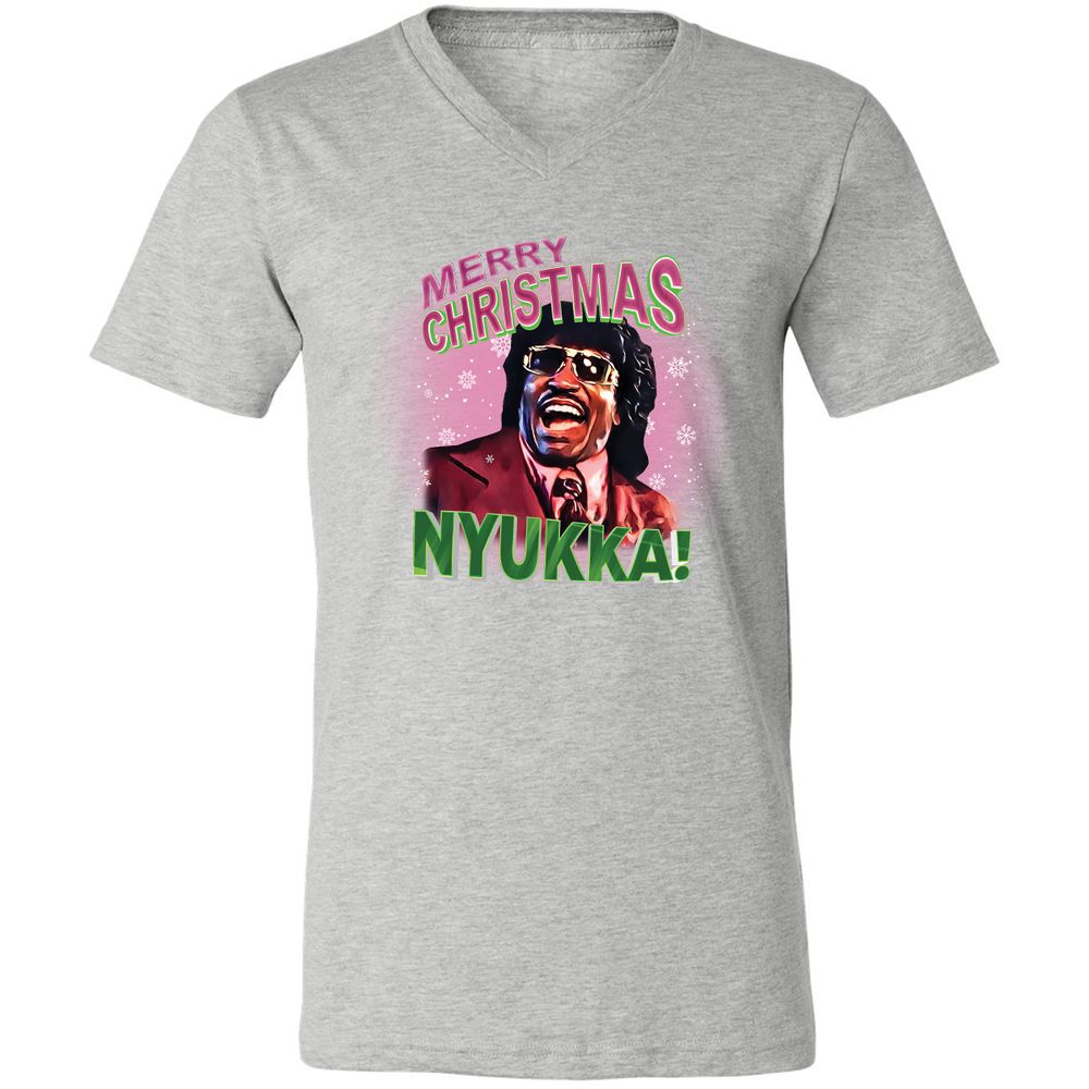 Unisex V-Neck T-Shirt - 5Z99X658 - Athletic Heather - 7