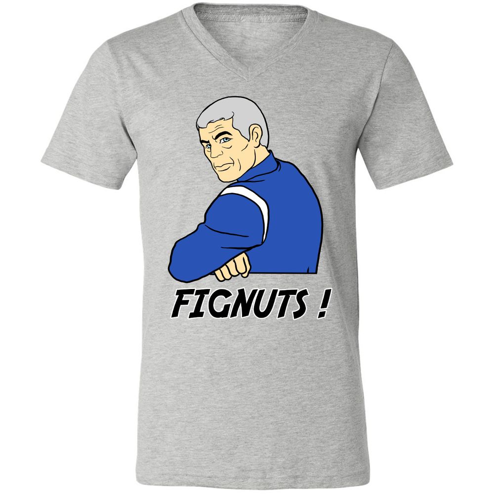 Unisex V-Neck T-Shirt - NJ93AZWP - Athletic Heather - 7