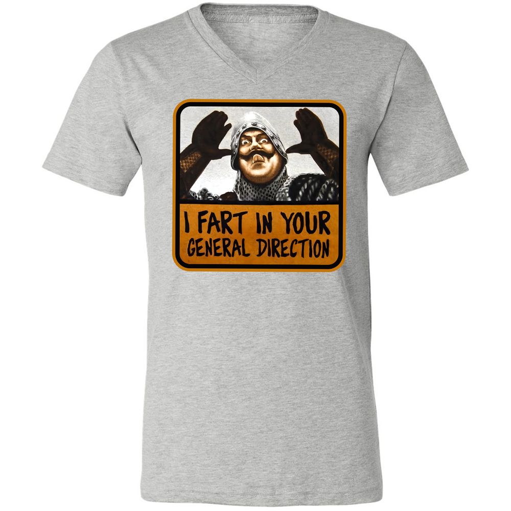 Unisex V-Neck T-Shirt - UAHS9HS9 - Athletic Heather - 7