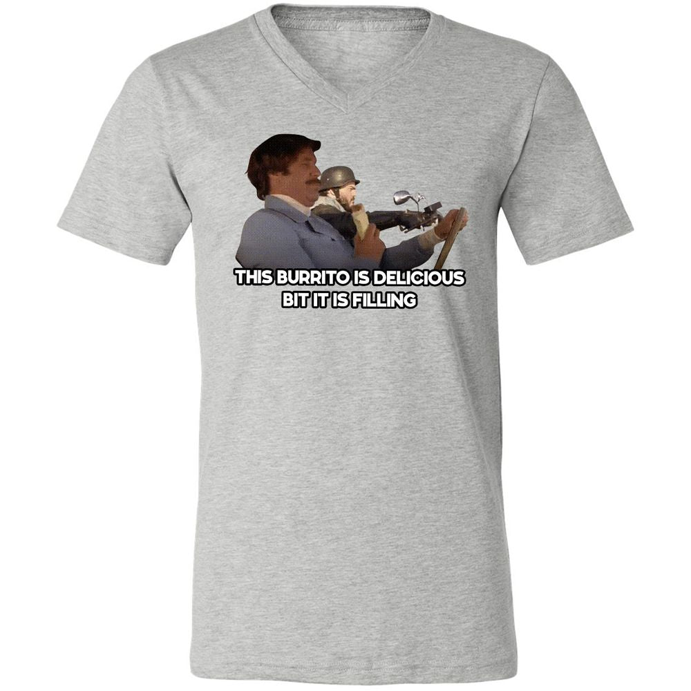 Unisex V-Neck T-Shirt - NZG7CZYS - Athletic Heather - 7