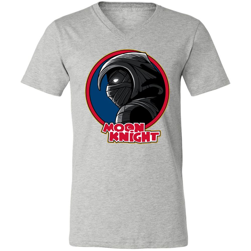 Unisex V-Neck T-Shirt - JK8B38EV - Athletic Heather - 7