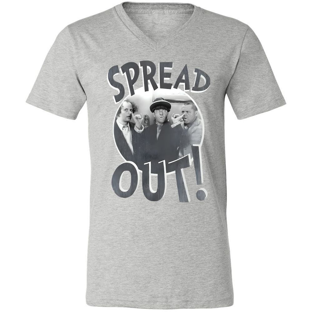 Unisex V-Neck T-Shirt - AN5QSR1Z - Athletic Heather - 7