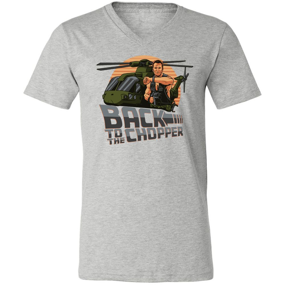 Unisex V-Neck T-Shirt - 2N52J2TX - Athletic Heather - 7