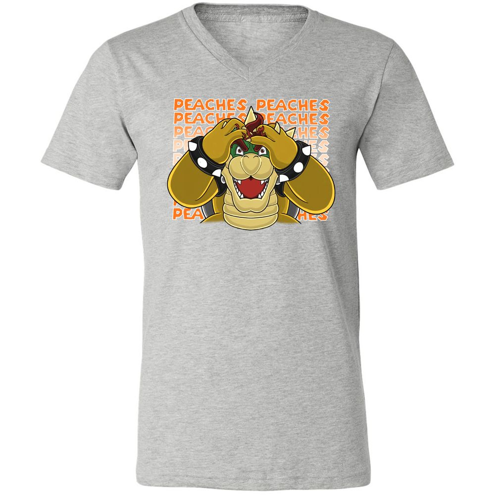 Unisex V-Neck T-Shirt - 192EKZG8 - Athletic Heather - 7