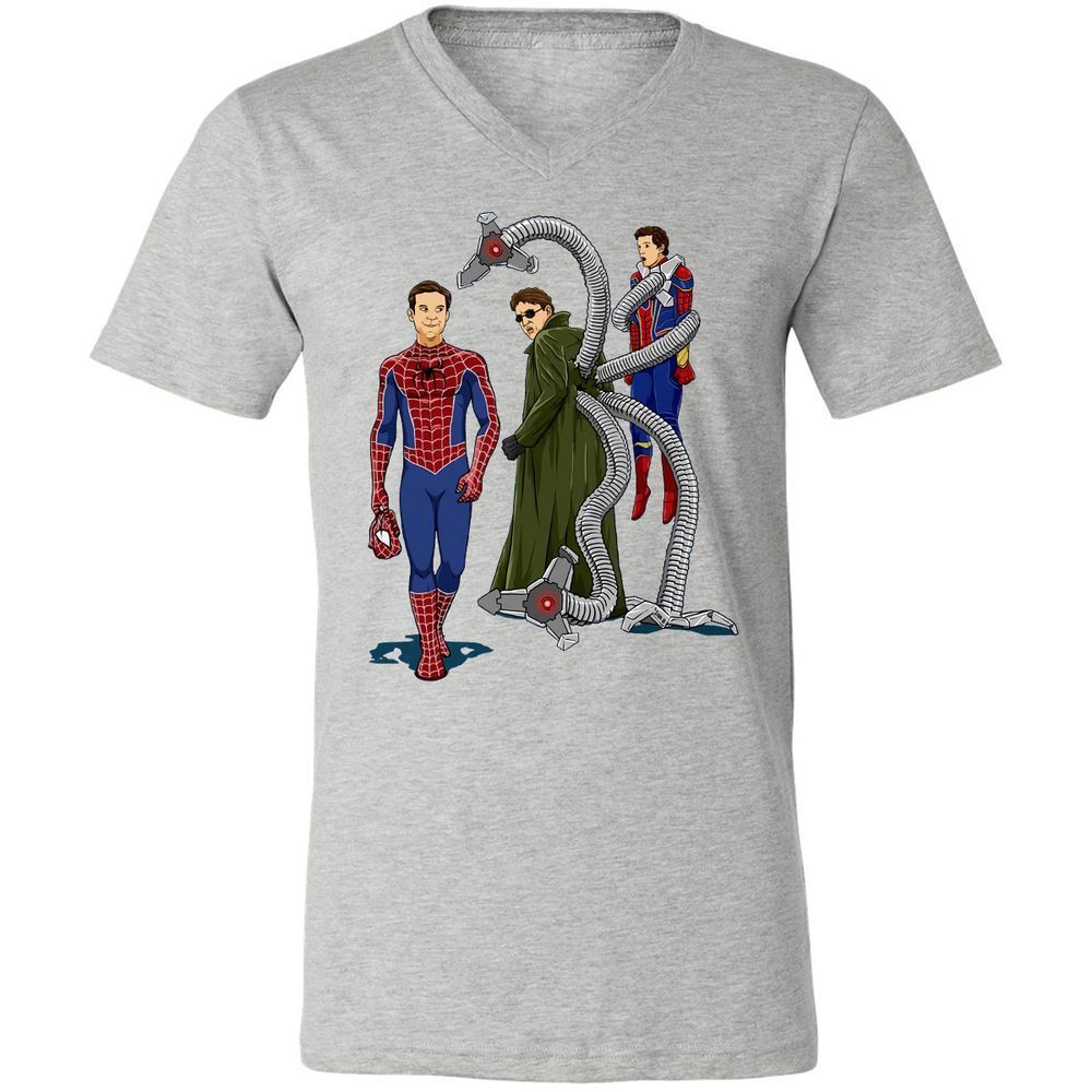 Unisex V-Neck T-Shirt - DA53274B - Athletic Heather - 7