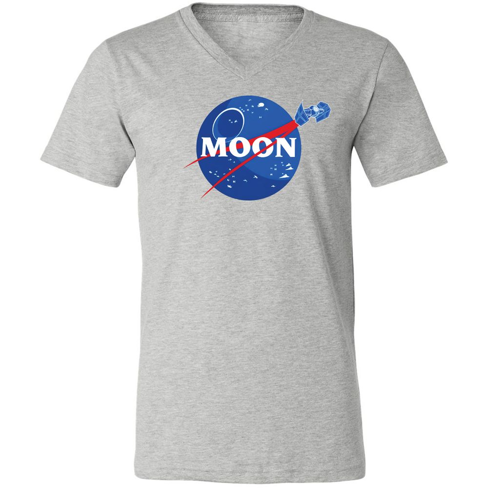 Unisex V-Neck T-Shirt - K58FV9V8 - Athletic Heather - 7