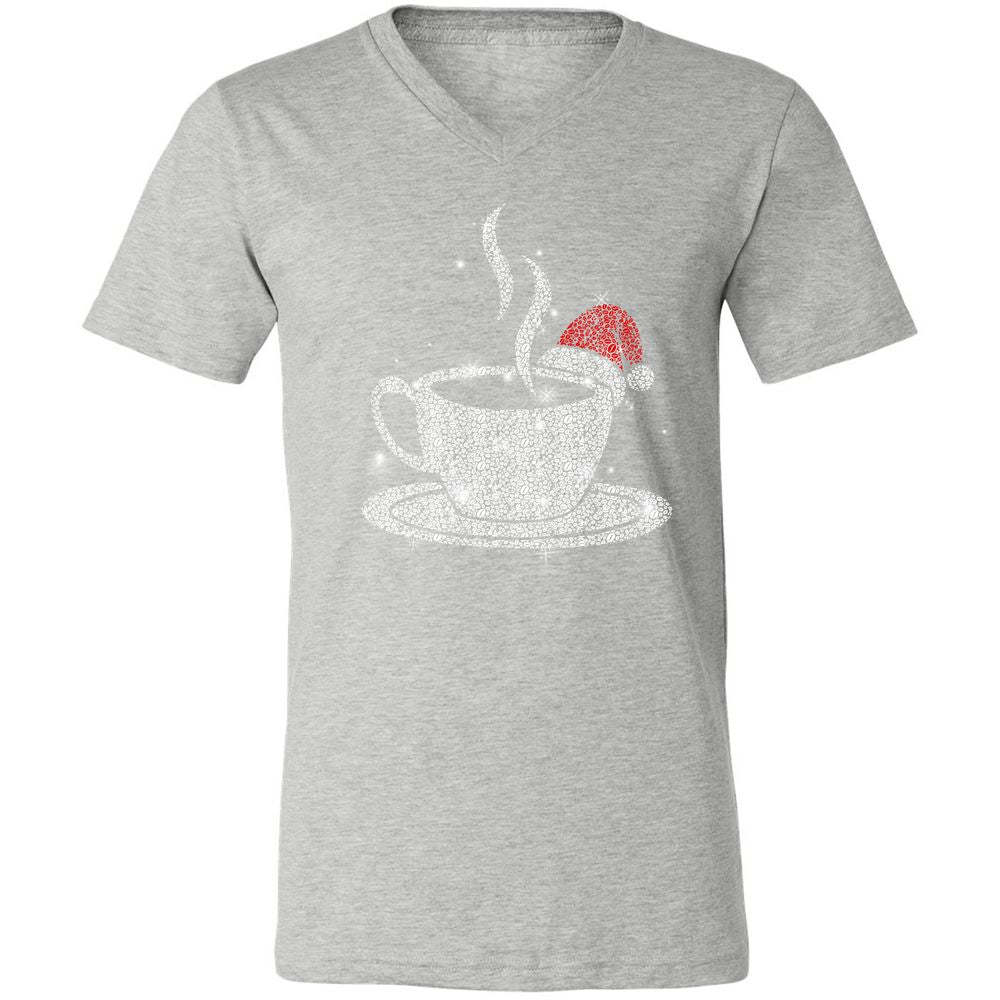 Unisex V-Neck T-Shirt - Y2JF5PGA - Athletic Heather - 7