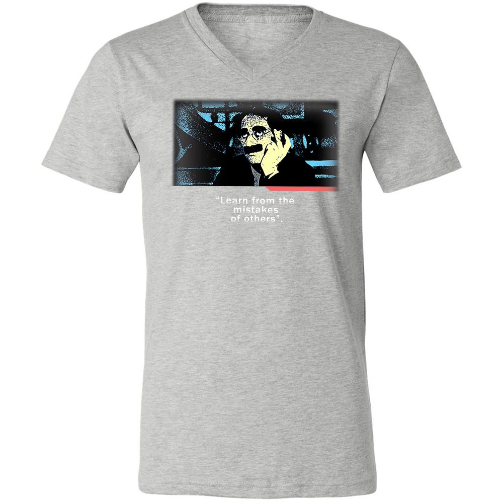 Unisex V-Neck T-Shirt - XW3481BG - Athletic Heather - 7