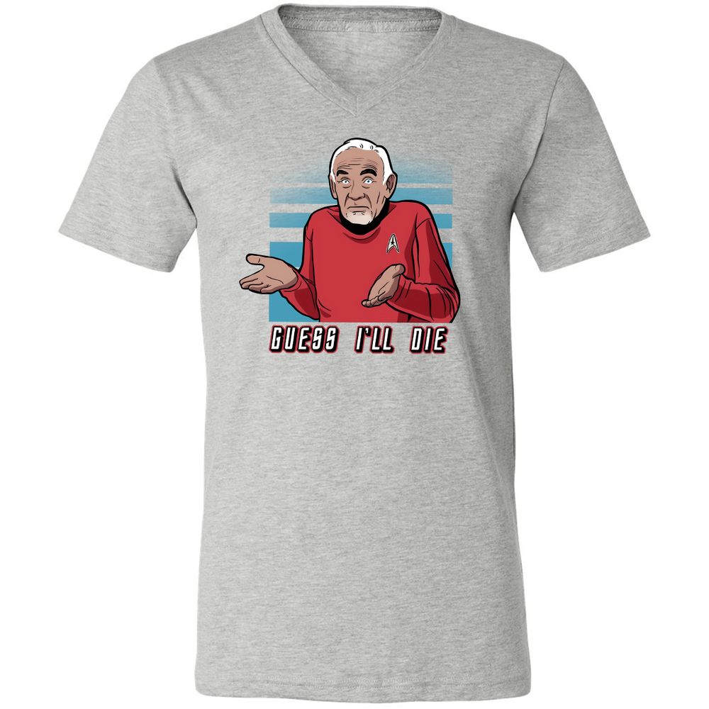 Unisex V-Neck T-Shirt - R2EXTKL5 - Athletic Heather - 7