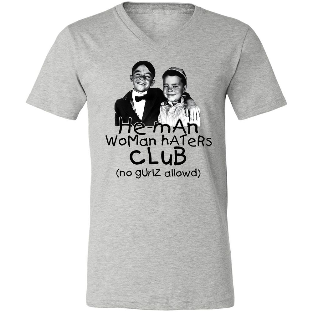 Unisex V-Neck T-Shirt - 57WUGRGC - Athletic Heather - 7