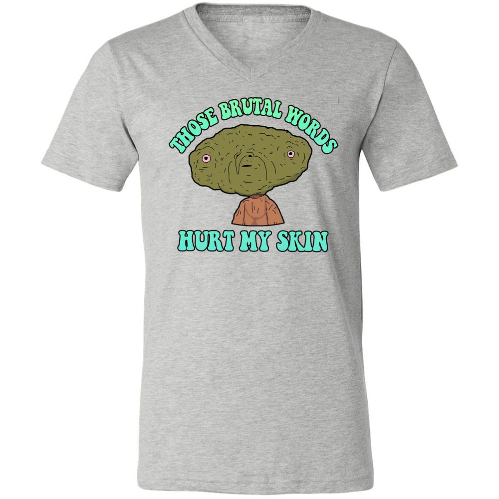 Unisex V-Neck T-Shirt - 7T91GTE2 - Athletic Heather - 7