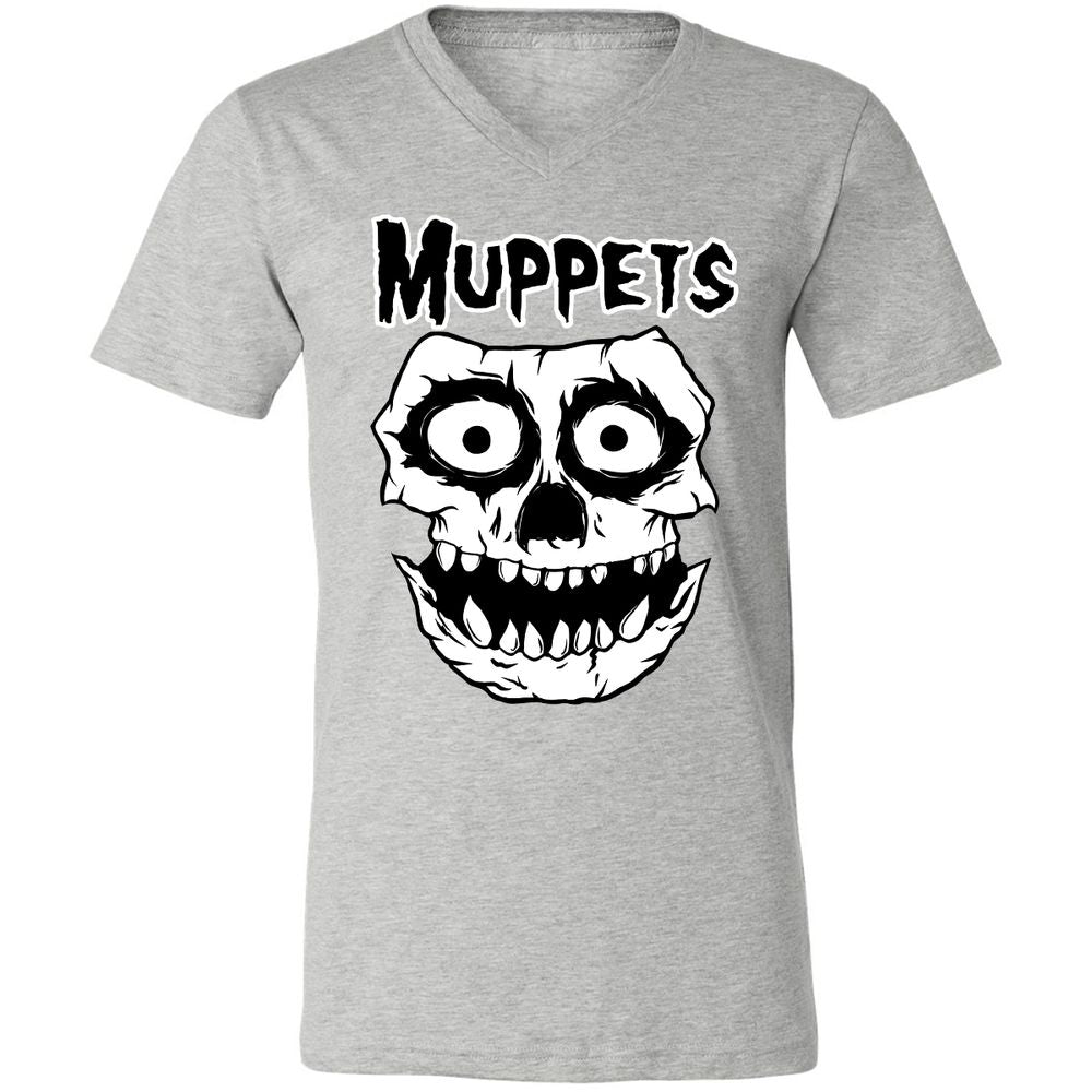 Unisex V-Neck T-Shirt - DCQUZY1C - Athletic Heather - 7