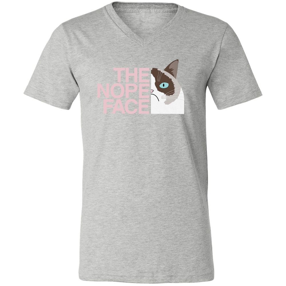 Unisex V-Neck T-Shirt - 6GLSHY9C - Athletic Heather - 7