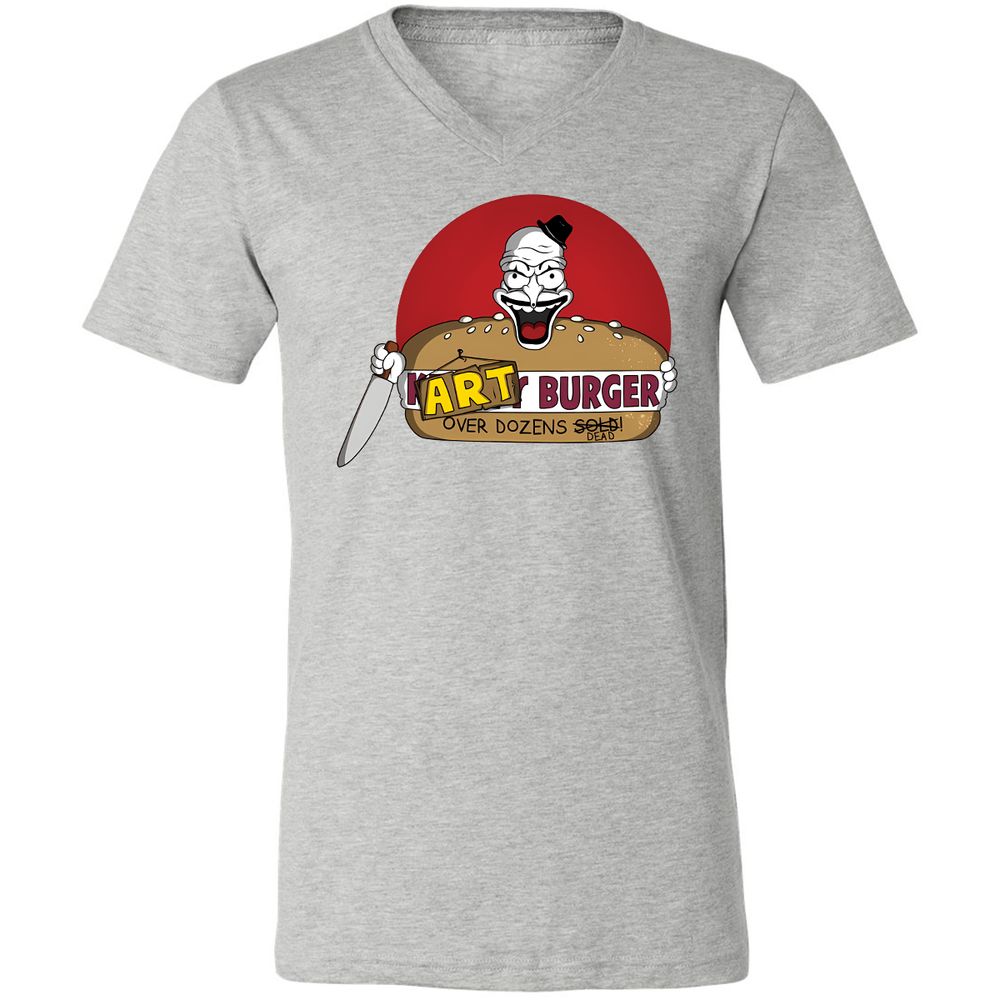 Unisex V-Neck T-Shirt - W7FASM7H - Athletic Heather - 7