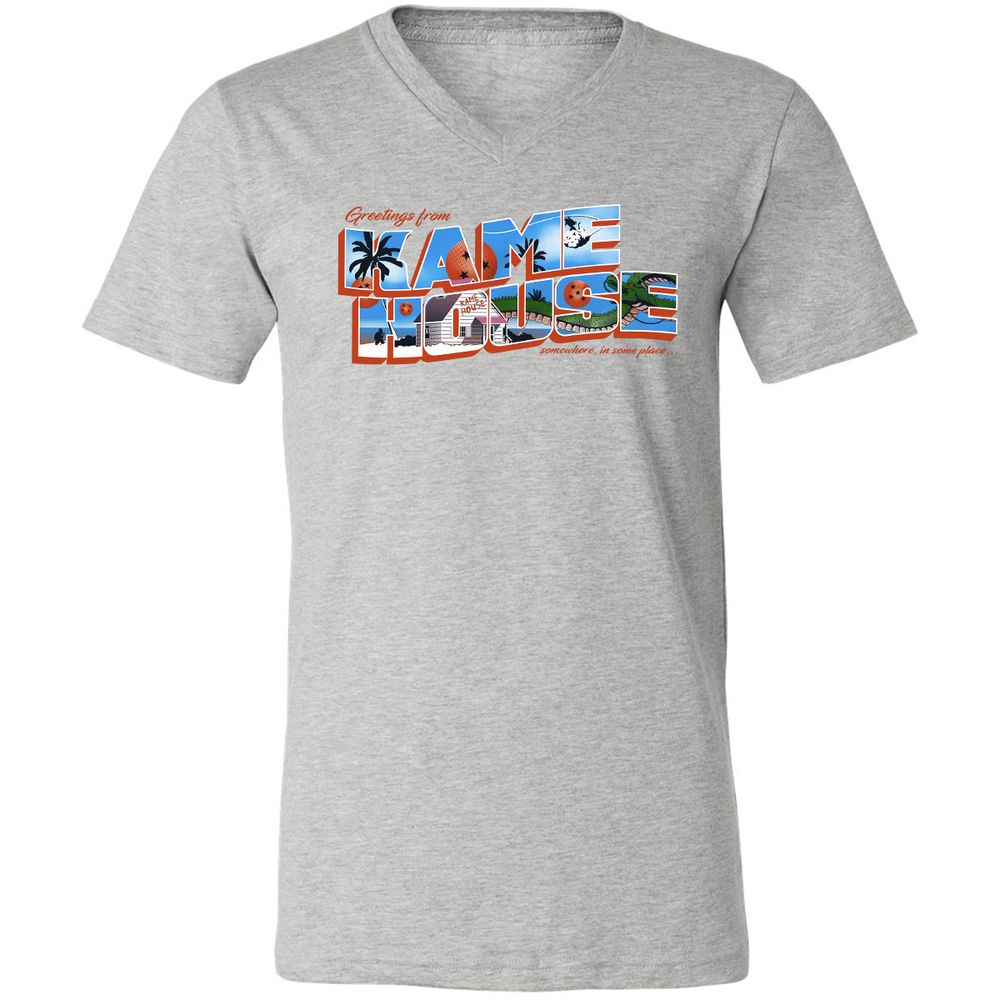 Unisex V-Neck T-Shirt - SU17MH6C - Athletic Heather - 7