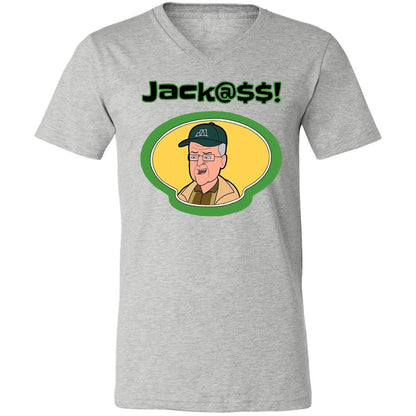 Unisex V-Neck T-Shirt - X6ARJA49 - Athletic Heather - 7