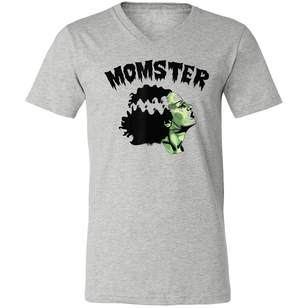 Unisex V-Neck T-Shirt - 57R63TY7 - Athletic Heather - 7