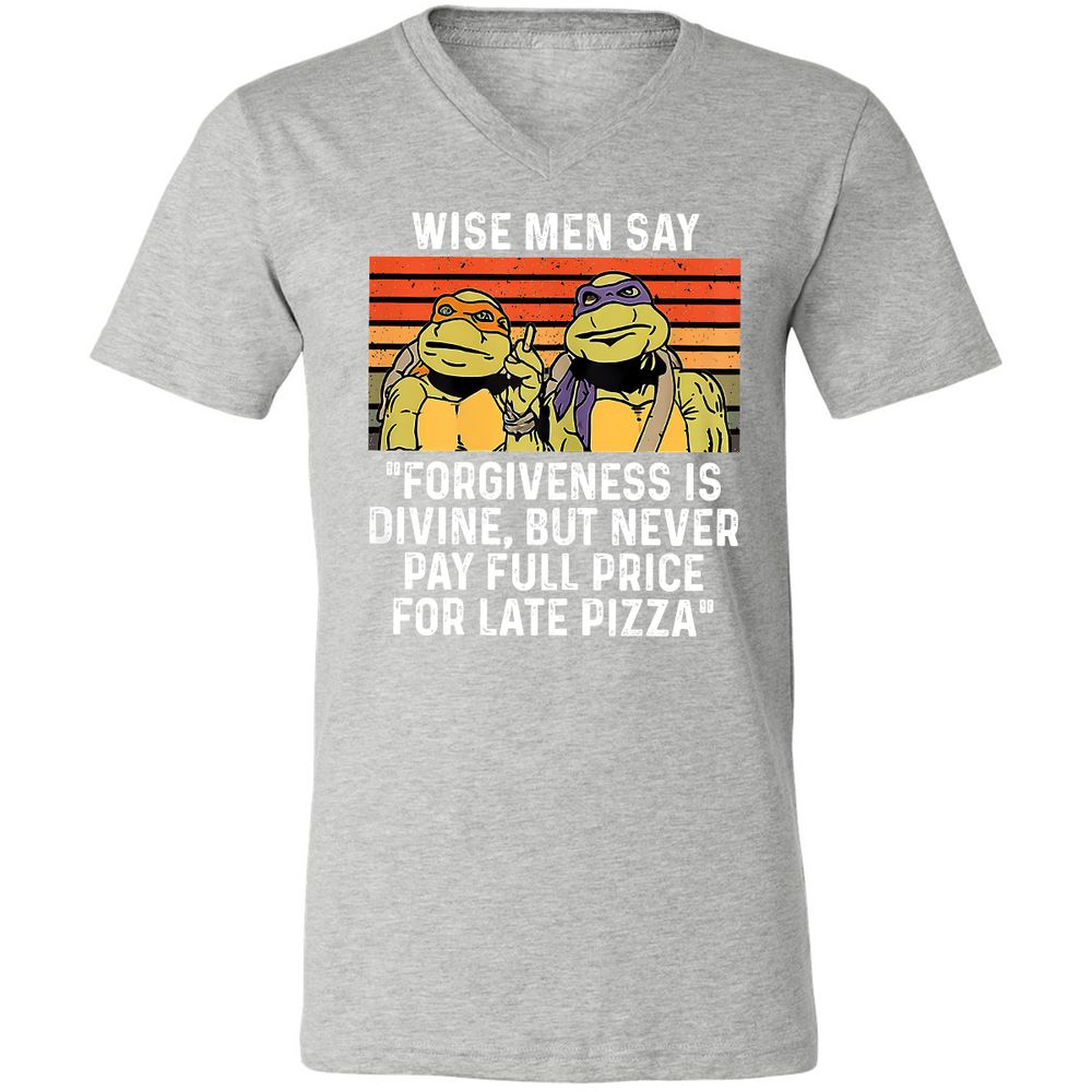 Unisex V-Neck T-Shirt - SYZL4UD8 - Athletic Heather - 7