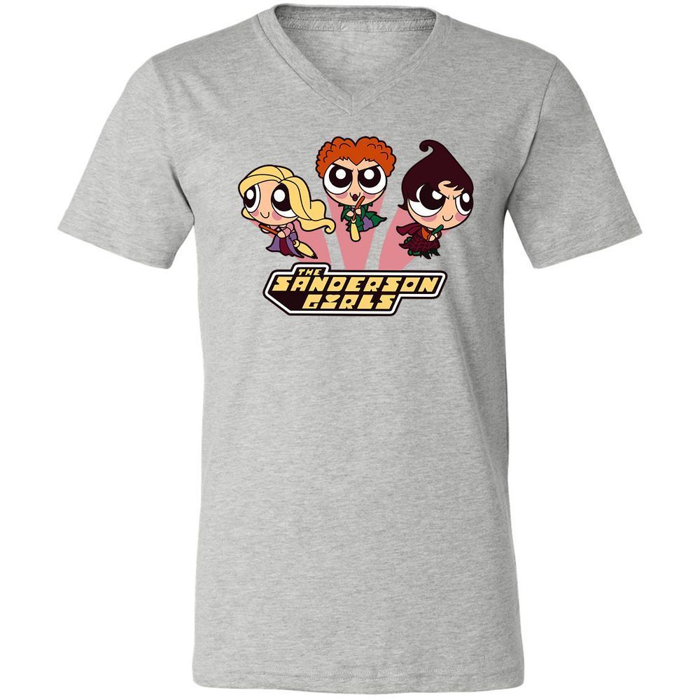 Unisex V-Neck T-Shirt - GZGTFH9X - Athletic Heather - 7