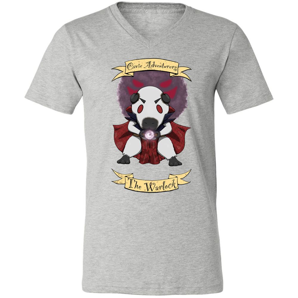 Unisex V-Neck T-Shirt - 2TPVHRYZ - Athletic Heather - 7