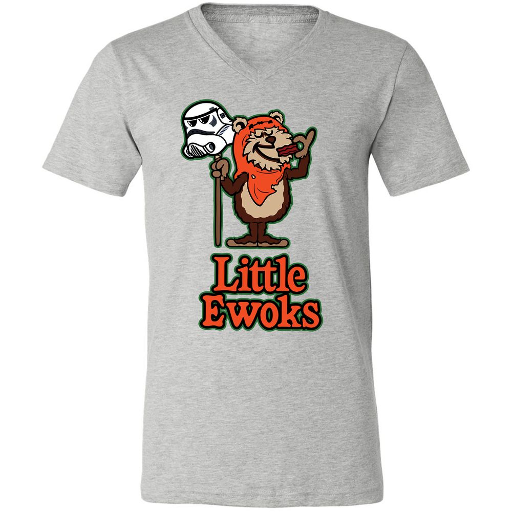 Unisex V-Neck T-Shirt - U4CDFAC2 - Athletic Heather - 7