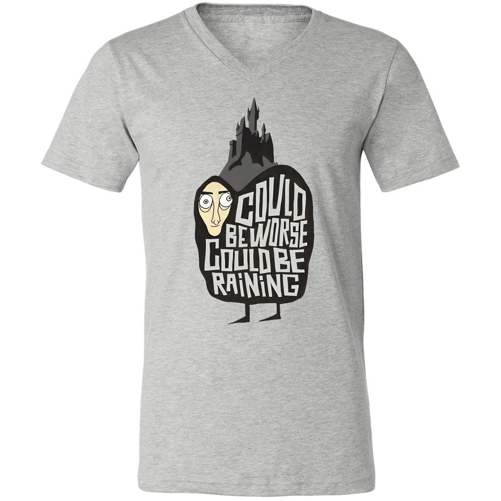 Unisex V-Neck T-Shirt - RCLJ9FN7 - Athletic Heather - 7