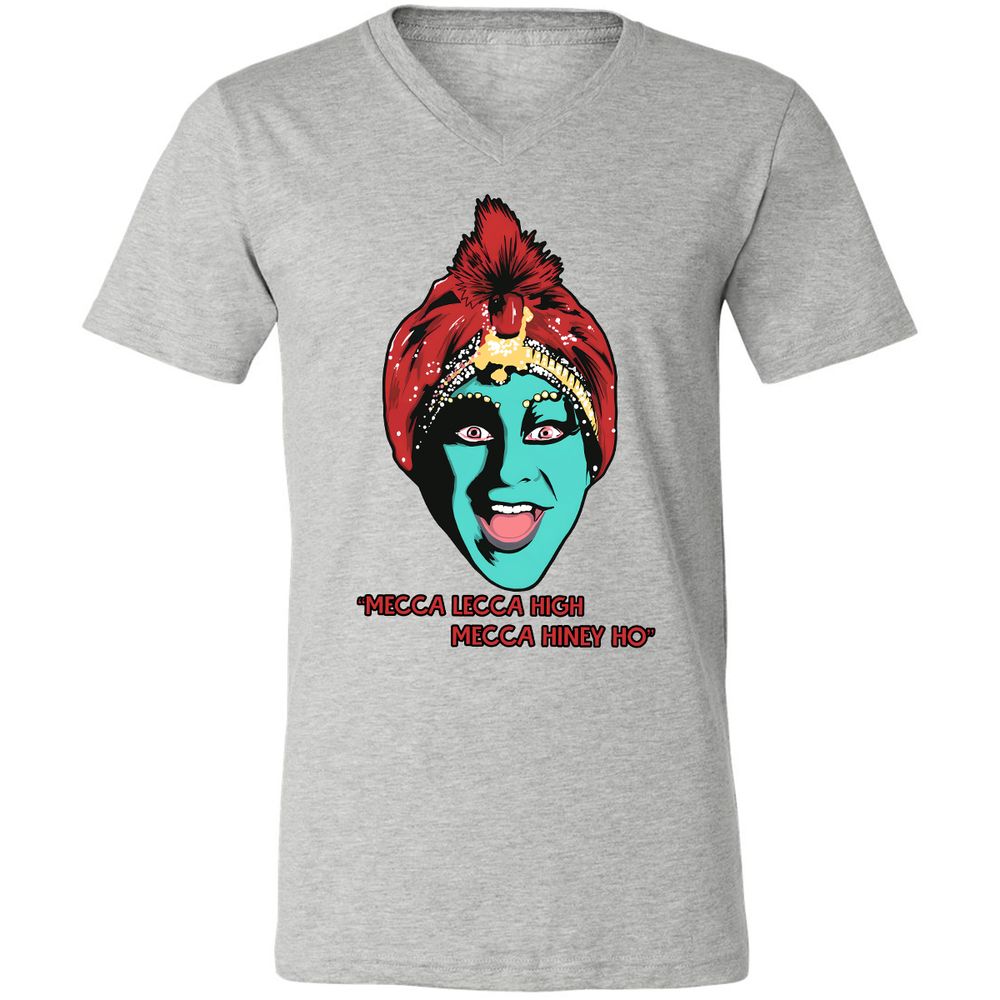 Unisex V-Neck T-Shirt - 3X583ZH3 - Athletic Heather - 7