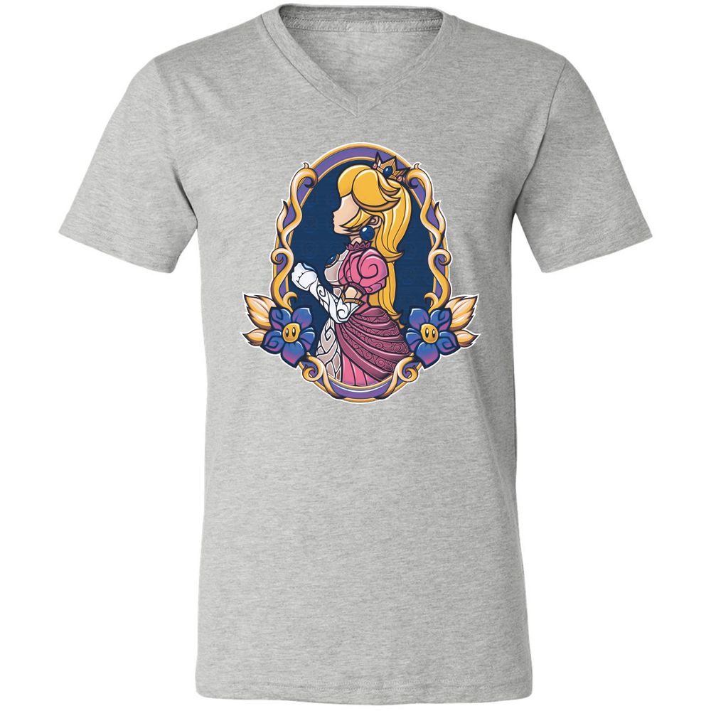 Unisex V-Neck T-Shirt - 82VMLP3Y - Athletic Heather - 7