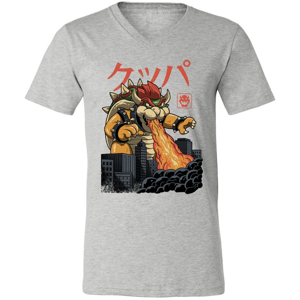 Unisex V-Neck T-Shirt - 42948HVS - Athletic Heather - 7