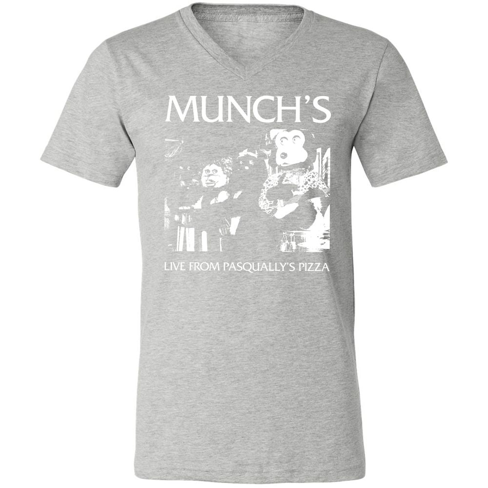 Unisex V-Neck T-Shirt - 77PBSNG3 - Athletic Heather - 7