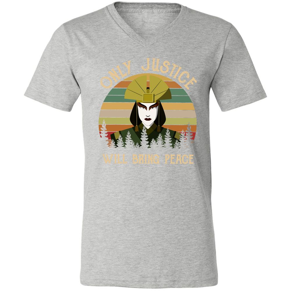 Unisex V-Neck T-Shirt - WK3SZT3T - Athletic Heather - 7