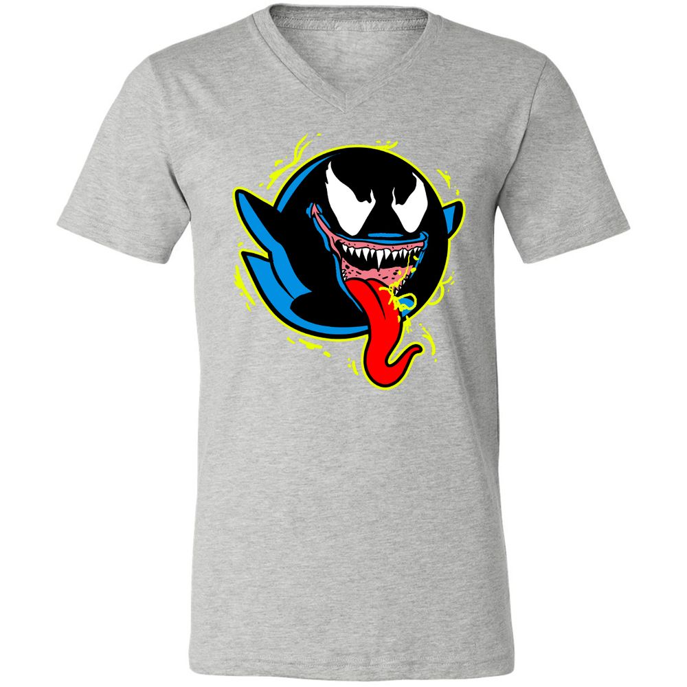 Unisex V-Neck T-Shirt - PJPCYZ2X - Athletic Heather - 7