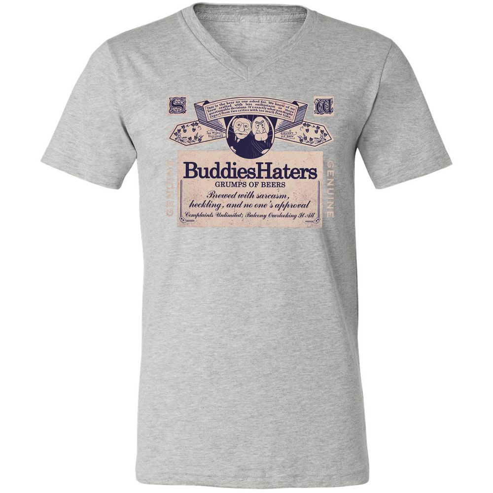 Unisex V-Neck T-Shirt - T6VUDP3H - Athletic Heather - 7