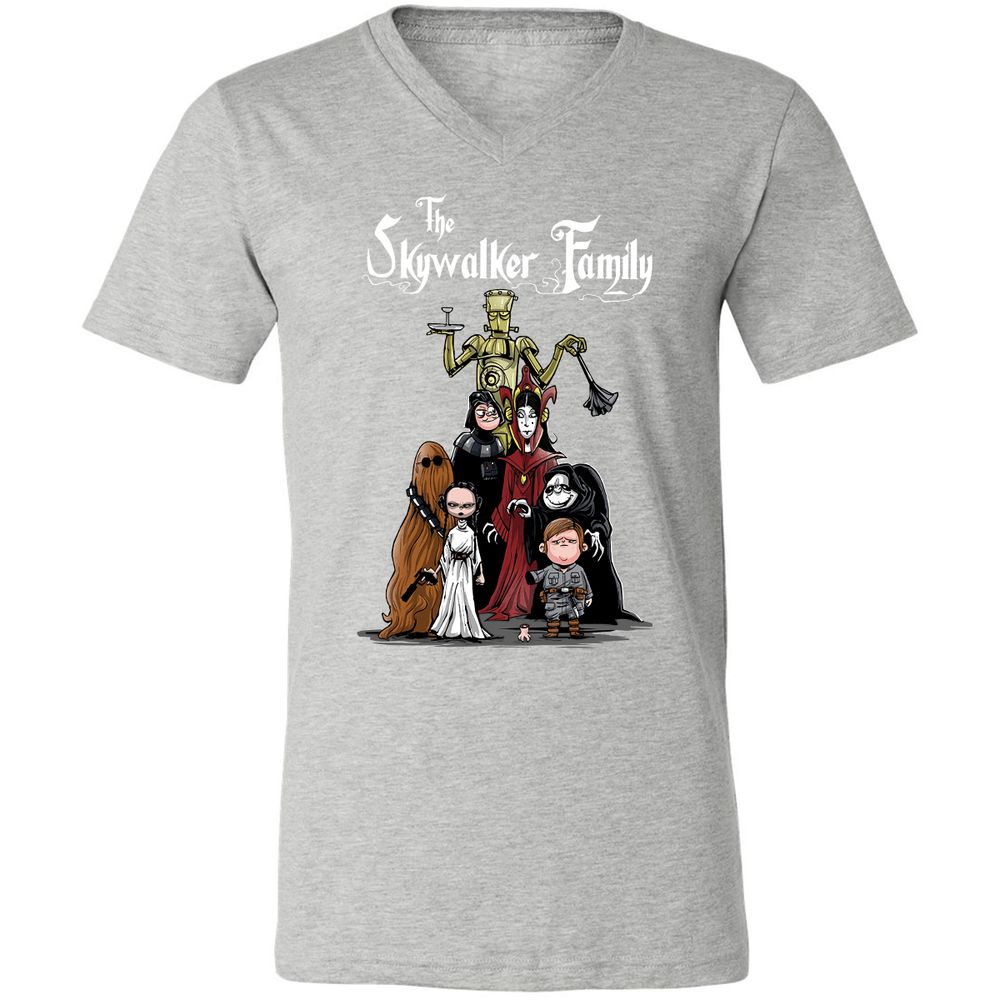 Unisex V-Neck T-Shirt - G32X6R1R - Athletic Heather - 7