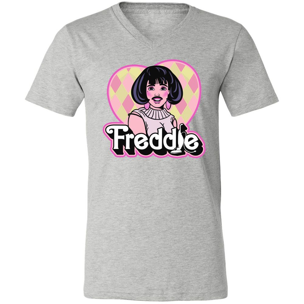Unisex V-Neck T-Shirt - XN3U4MNA - Athletic Heather - 7