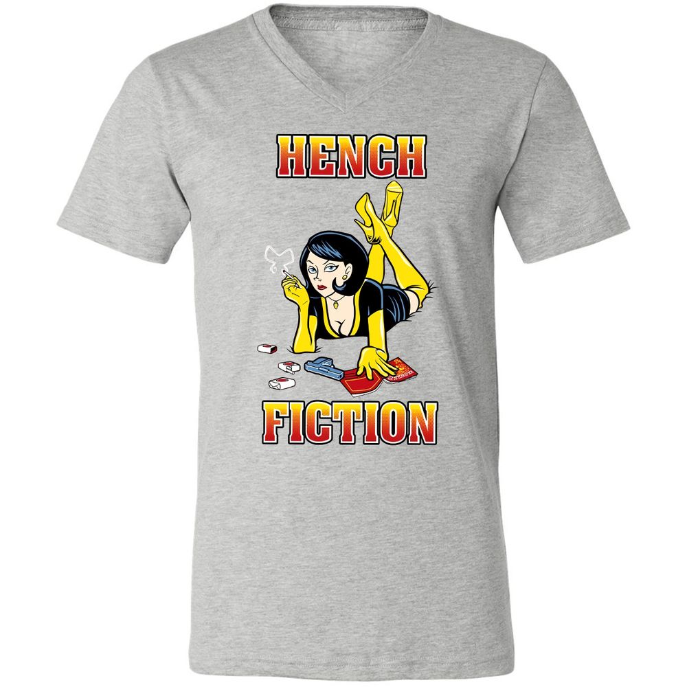Unisex V-Neck T-Shirt - 9BPRKBAA - Athletic Heather - 7