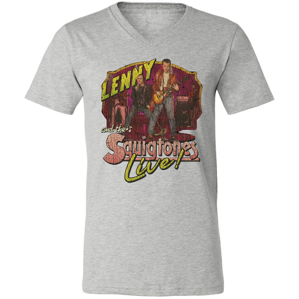 Unisex V-Neck T-Shirt - NHA53SFR - Athletic Heather - 7