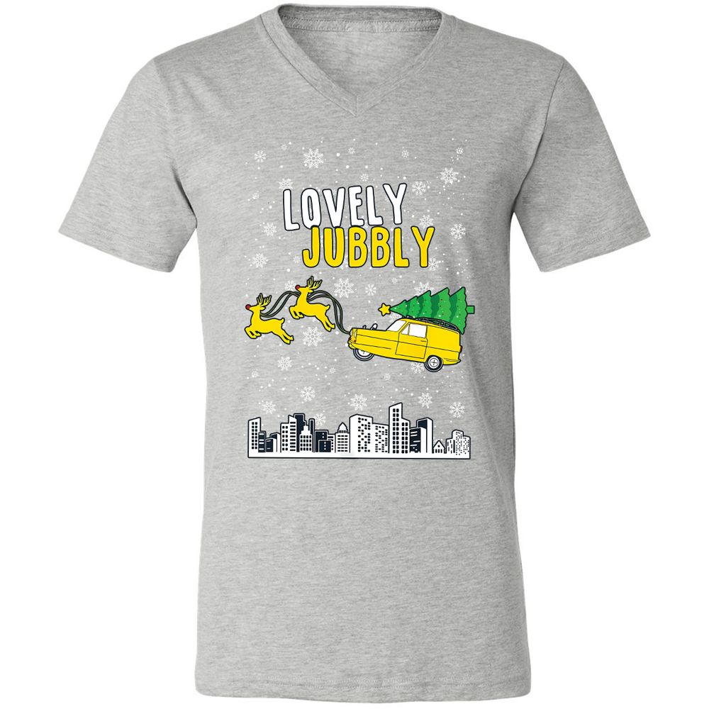 Unisex V-Neck T-Shirt - KV2KPCXC - Athletic Heather - 7